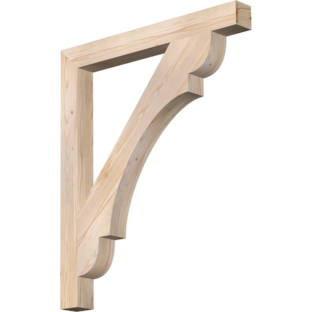 Ekena Millwork Olympic Block Smooth Bracket, Douglas Fir, 3 1/2"W x 34"D x 40"H BKT04X34X40OLY05SDF